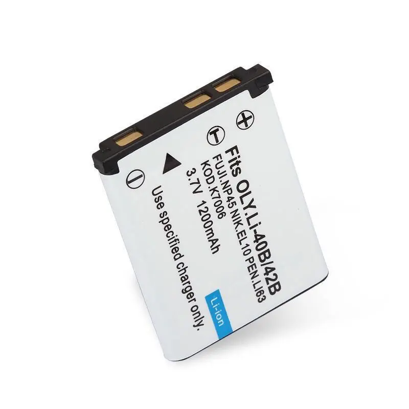 Bộ sạc pin máy ảnh, dành cho máy ảnh Olympus U5000, U5010, U7010, U7020 Phụ Kiện 2