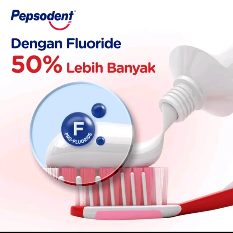 2pcs Pepsodent Whitening Jumbo 225gr isi 2 (4 x 225gr) Pembersihan Pelindung Gusi dan Mulut 6