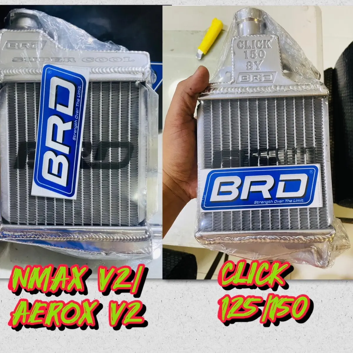 BRD RADIATOR for AEROX V2/NMAX V2, CLICK125/150 - TikTok Shop Philippines