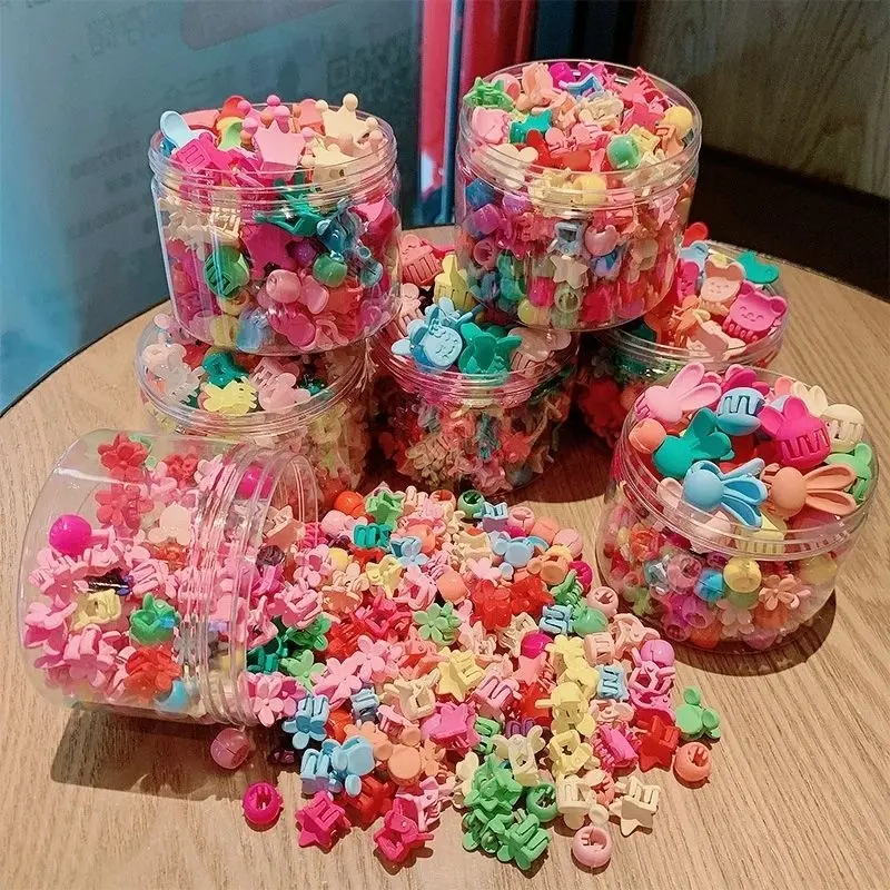 FREE TOPLES_50PCS JEPIT RAMBUT MINI ANAK// JEPIT RAMBUT BABY // JEPIT RAMBUT LUCU Fashion Motif