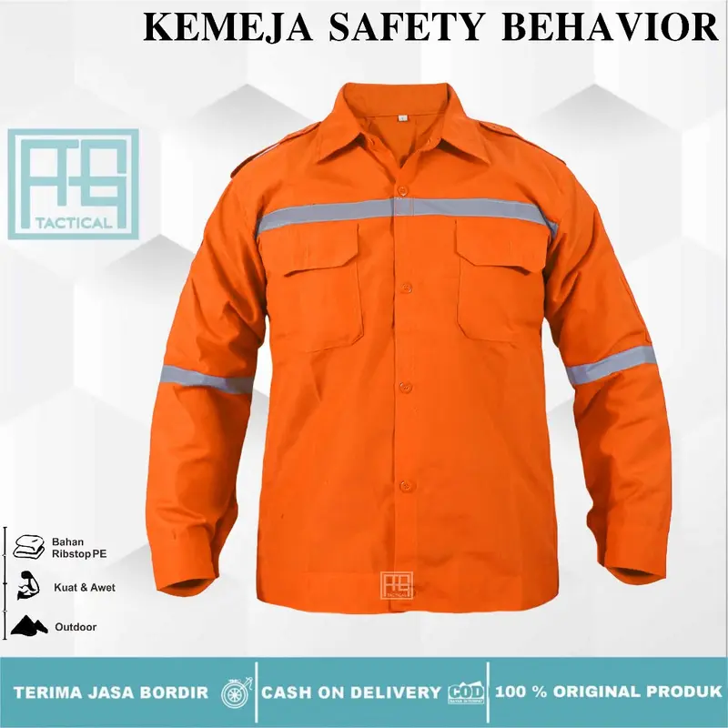 Kemeja Safety Lengan Panjang / Kemeja Kerja Wearpack / Wearpack Katelpak Scottlight 7