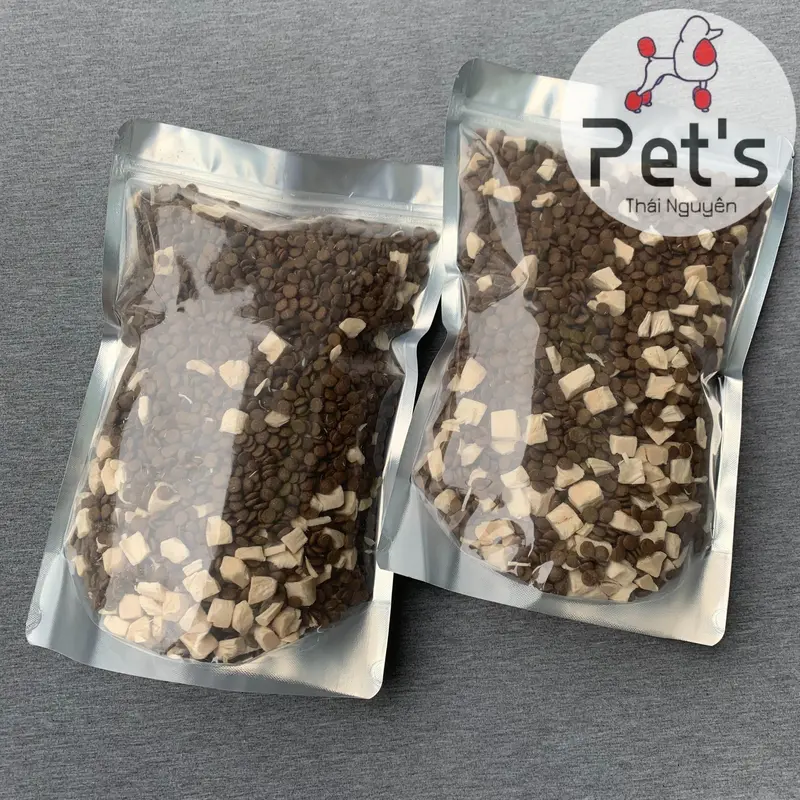 MEOW 1 KG - Thức ăn khô trộn ức gà sấy viên dành cho mèo mọi lứa tuổi trên 45 ngày tuổi 3