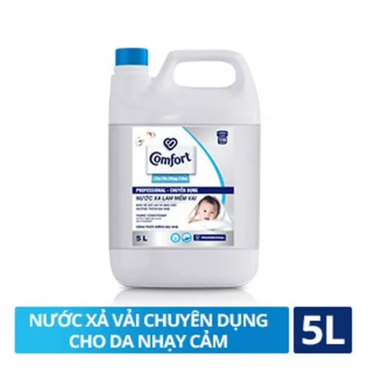 Nước Xả Vải Comfort chuyên dụng 4.6L, 5L/can [1] Làm Sạch nuoc xa dodung giadung
