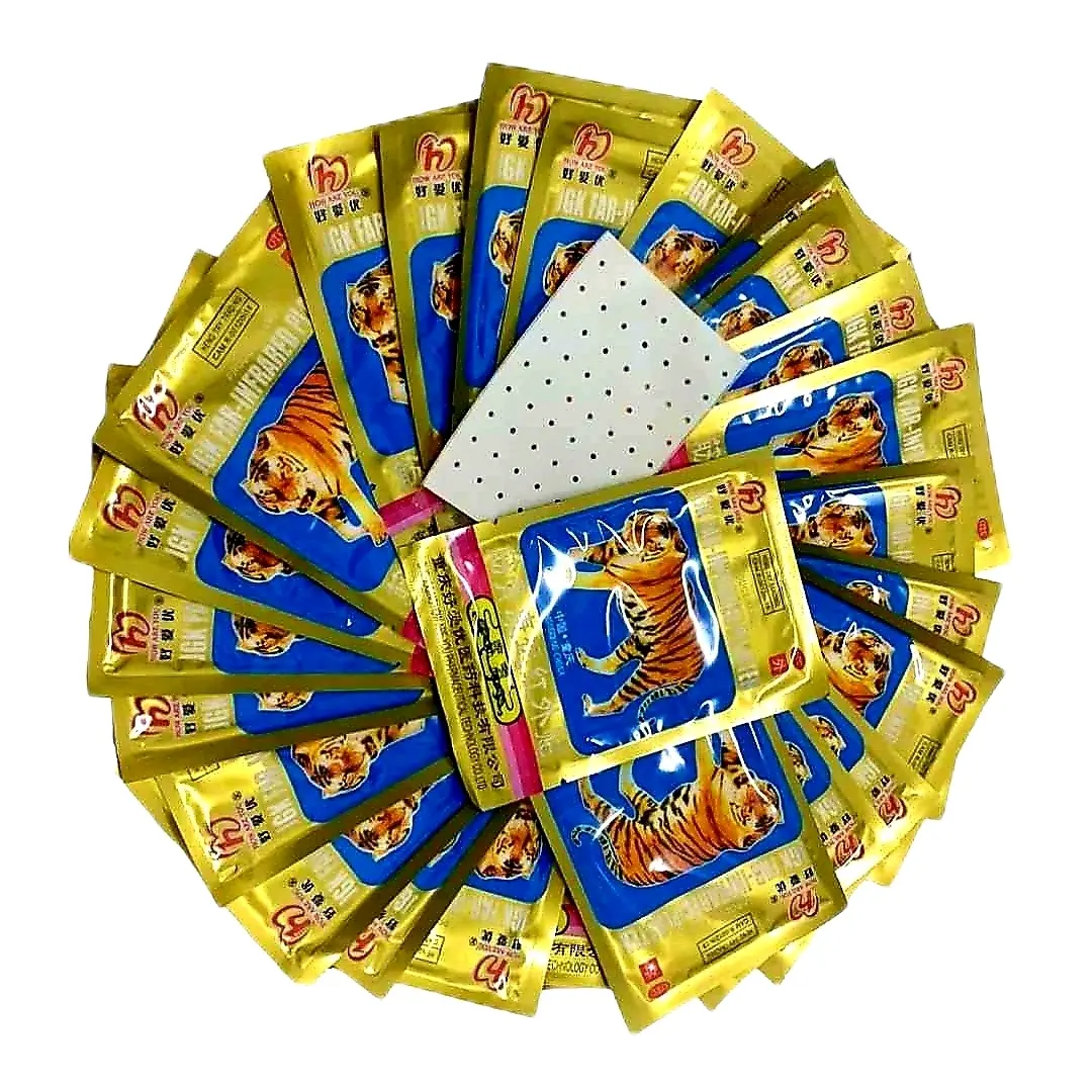 Combo [10 gói] 40 miếng cao dán con Cọp loại tốt[tặng dầu đông y]
