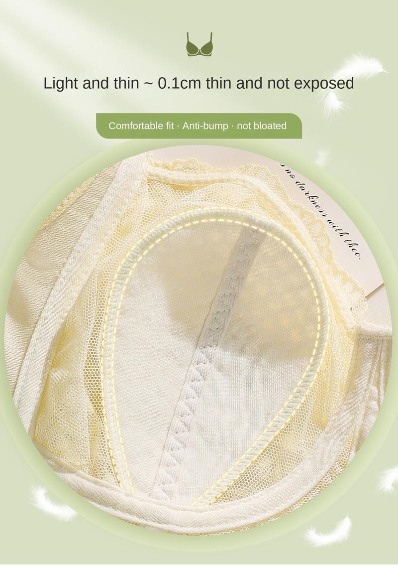 Product Introduction of Áo Ngực Ren Siêu Mỏng Cho Nữ, Ngoại Cỡ 34-44BCD, Ngực Lớn, Khoe Ngực Nhỏ, Tai Thỏ Mỏng Không Có Vòng Thép, Bộ Sưu Tập Phong Cách Mỏng, Áo Ngực Chống Rơi, Mùa Hè 11