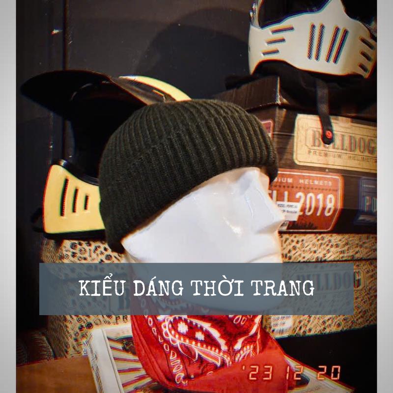 Mũ/Nón Len Cổ điển Fisherman Beanie Crude 2