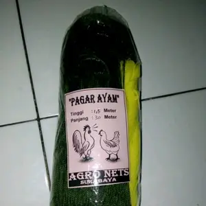 Jaring ayam serbaguna 1,5m x 30m (4inchi), jaring pagar ayam, jaring tanaman, jaring kebun