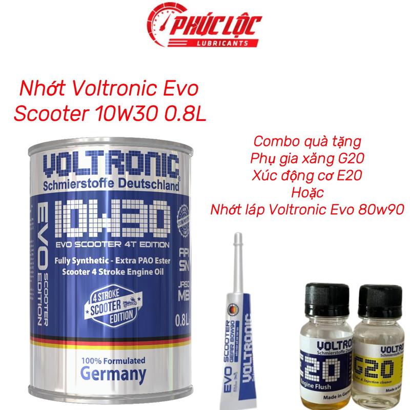 Product Introduction of Dầu Nhớt Động Cơ Xe Máy Voltronic Evo Scooter 4T 10W30 3