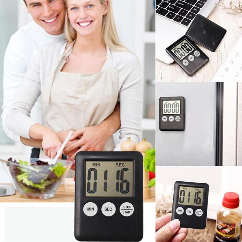 Product Introduction of Kitchen Timer Cooking Baking Digital Electronic Count-down Oven Timer Loud Up Alarm T9P0 O5A6 35
