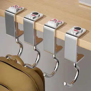 Hook Kait Magnetik Gantungan Tas Portabe/Hook Kait Gantungan Tas Meja Bag Untuk Meja Bag Hanger Holder Gantungan