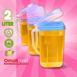 Tempat botol Minyak Goreng 2 Liter dengan Takaran anti tumpah dan Debu Plastik BPA FREE Tempat botol Minyak Goreng 2 Liter dengan Takaran anti tumpah dan Debu Plastik BPA FREE