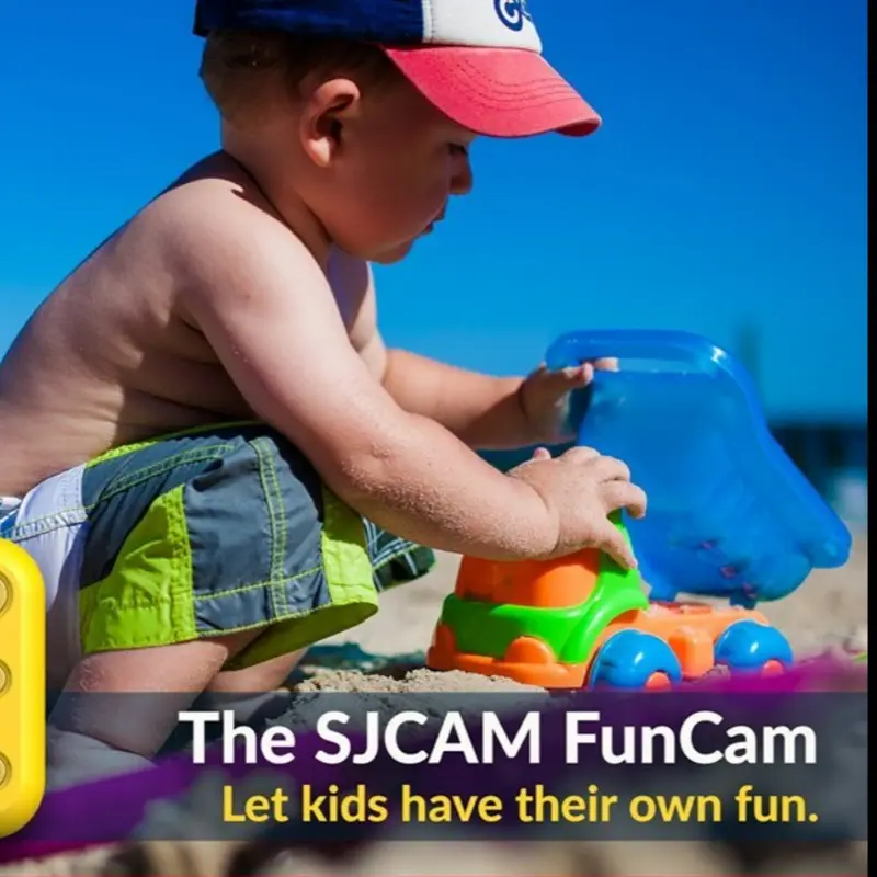 SJCAM FunCam Kids Camera 2 Inch LCD HD 1080P kamera anak bisa foto dan video 8