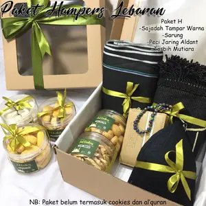 Paket Hampers Hijab Sajadah Gift Ramadhan Parcel Lebaran Idul Fitri Motif Tasbih Muslim Mukena