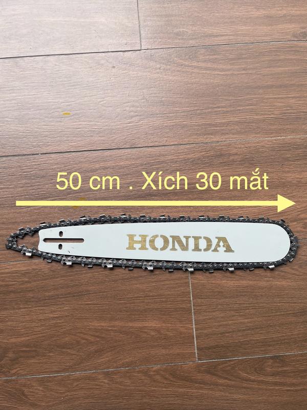 Máy cưa xích chạy xăng đời mới CS73 lam dúc, ốp giật nhôm 9