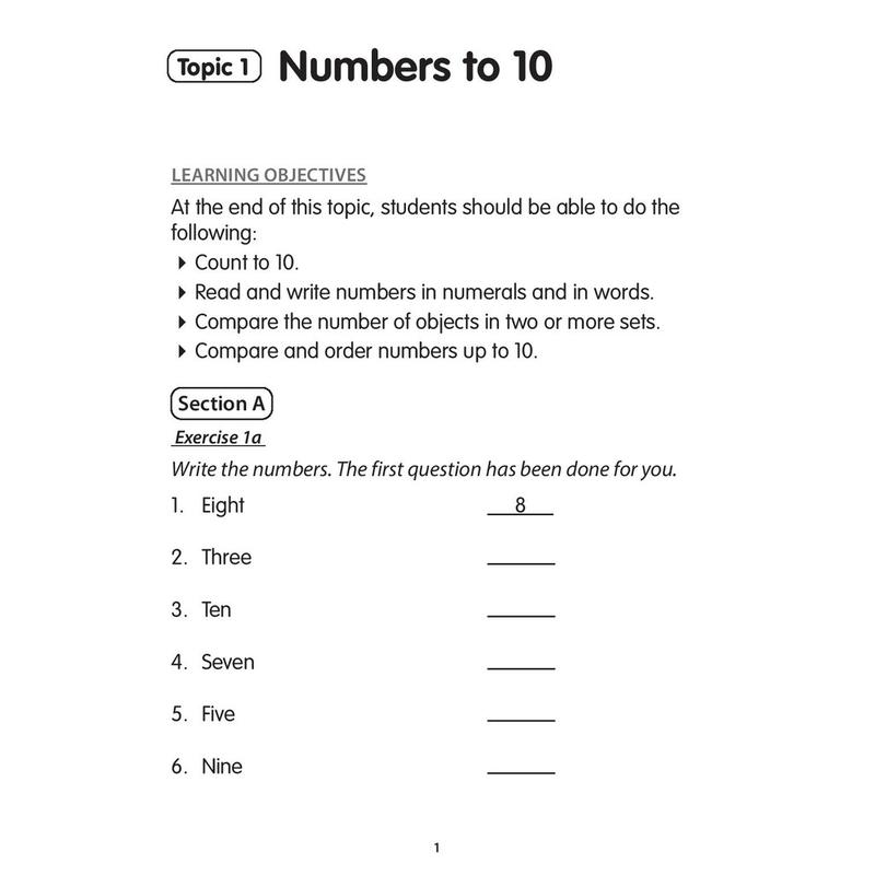 Product Introduction of original Master Your Math Primary 1/Primary 1 Math/Math Assessment | Singapore MOE Syllabus Math Assessment Books 3