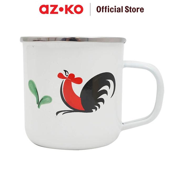 Gambar PENDOPO 400 ML MUG KUKURUYUK - PUTIH dari AZKO ID Kota Administrasi Jakarta Barat Tokopedia