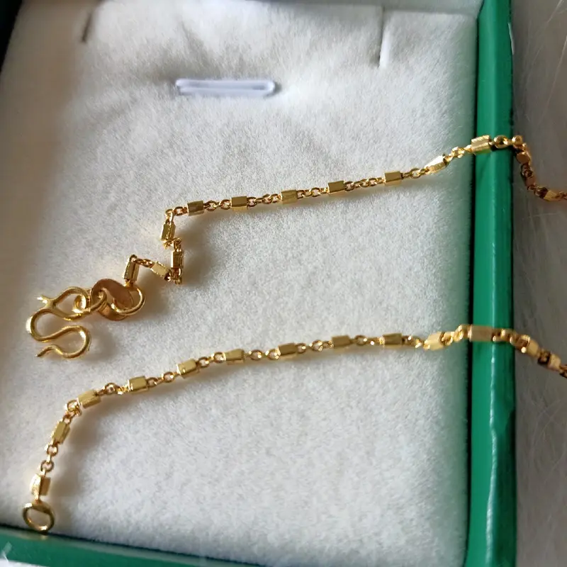 kalung lapis emas tanpa liontin 2