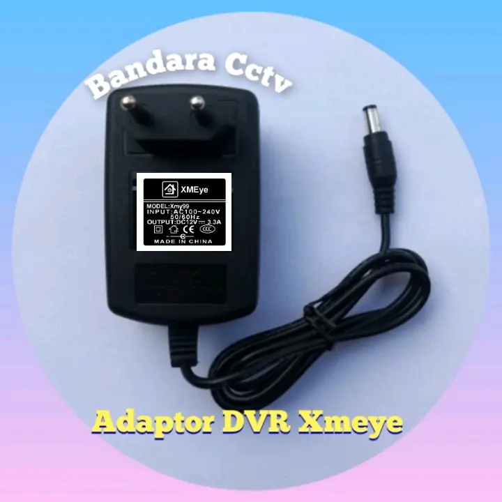 Adaptor/power supply DVR XMEYE, Hikvision, Dahua,12Volt-3,3Amper