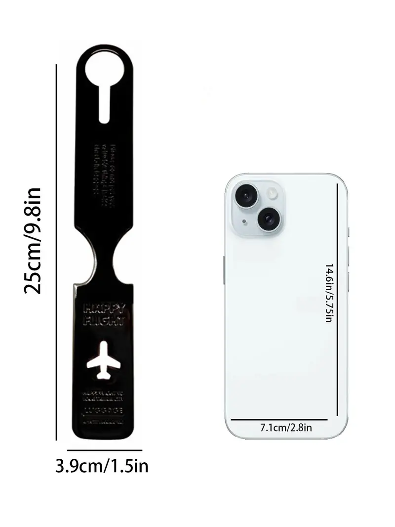 Product Introduction of Letter Pattern Luggage Tag, Colorful Travel Baggage Name Tag, Suitcase Address Label Holder, Travel Accessories for Travel Luggage, Adjustable Strap 1
