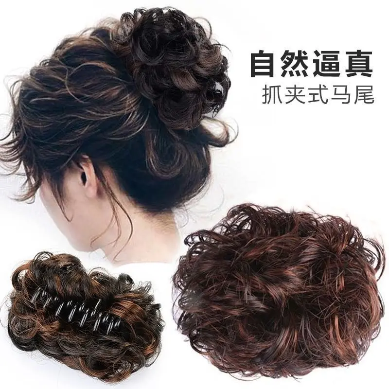 Kẹp Tóc Lấy Tóc Giả, Phụ Kiện Tóc Updo Lớn, Kẹp Đầu Nữ Tóc Ngắn, Kẹp Đầu Tóc Đuôi Ngựa Hoa, Kẹp Tóc Người Lớn, Phụ Kiện Đầu Women Wig