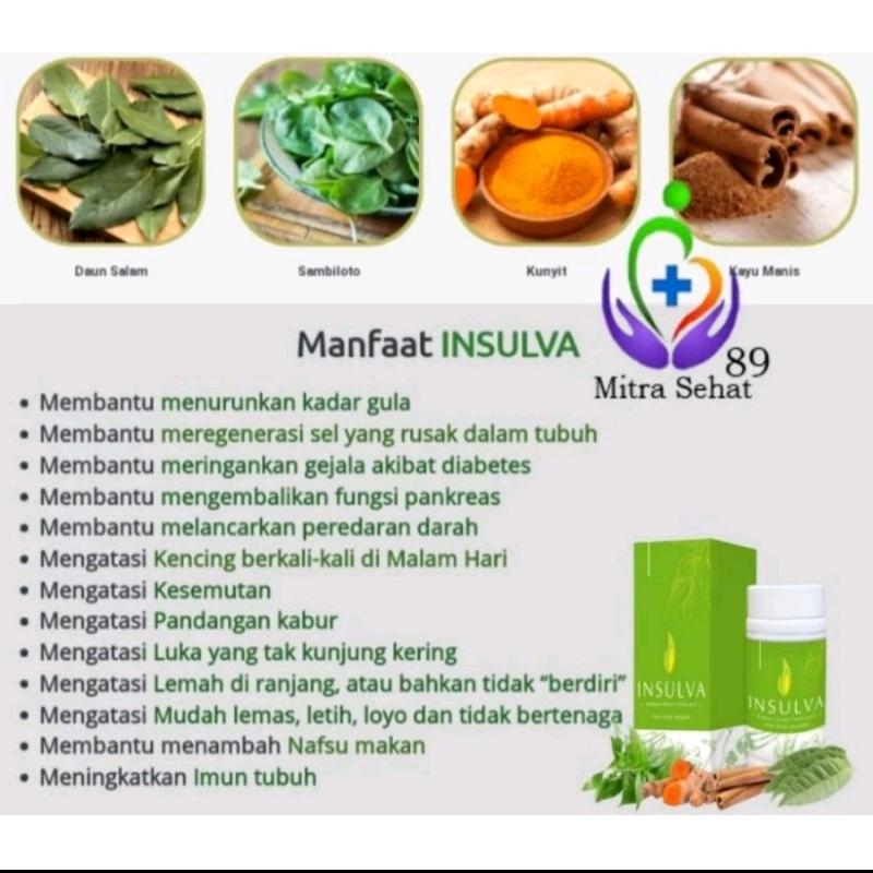 INSULVA Herbal Diabete Gula Darah Secara Alami dan Aman 1