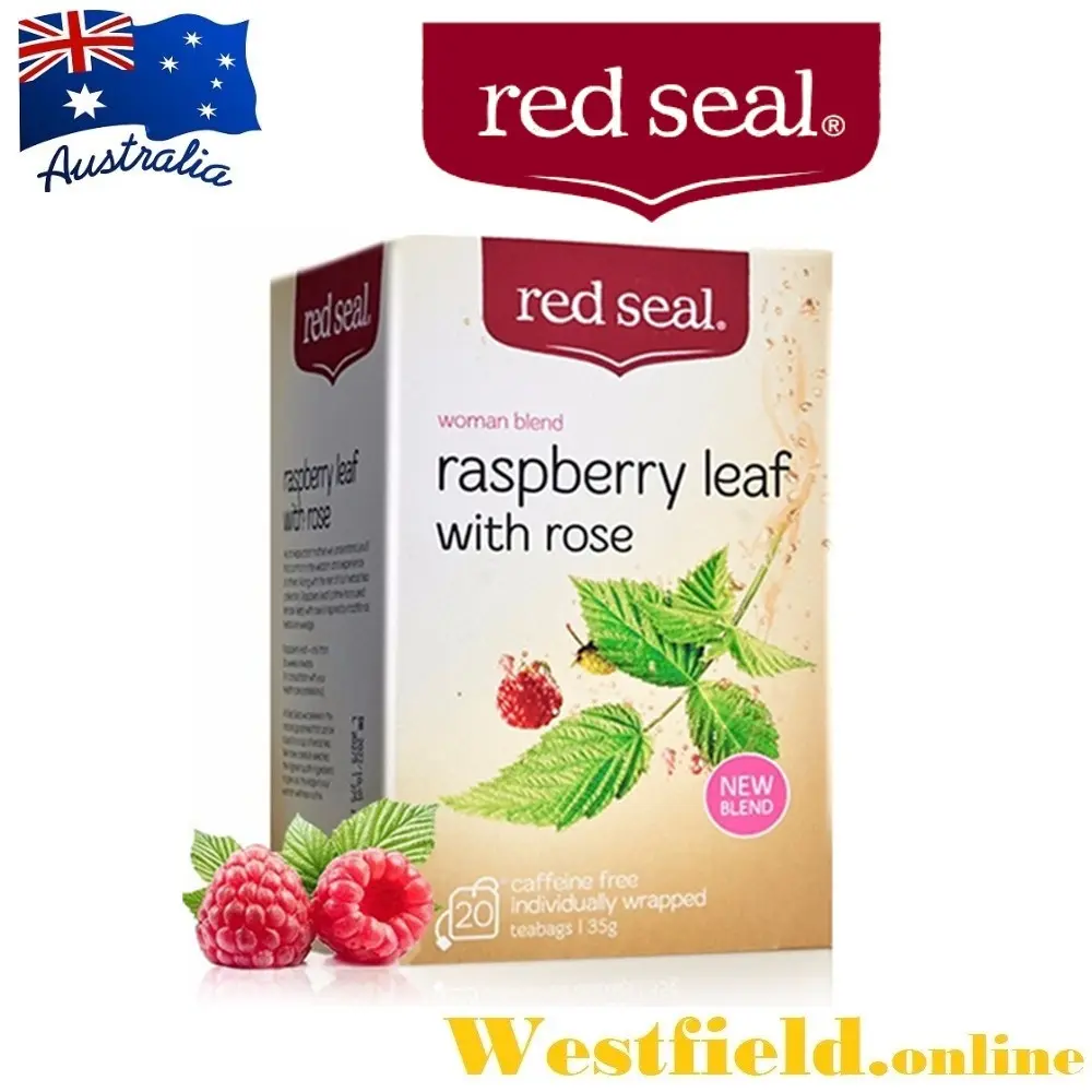 [NZ Import EXP 01/2027] Red Seal Raspberry Leaf Tea 20 teabags ( 35g )