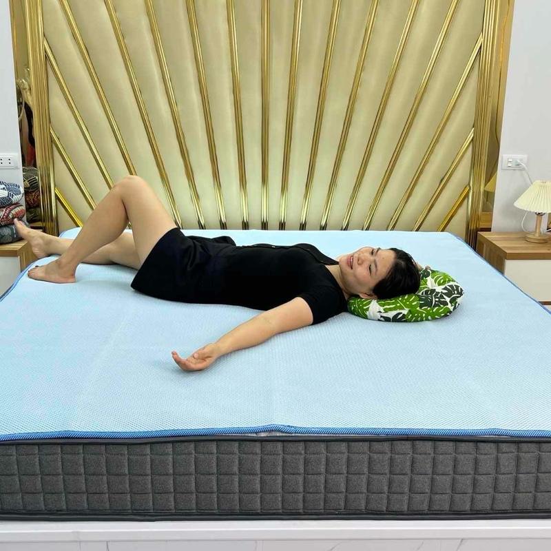Chiếu điều hoà Hanna Hàn Quốc, model DH-HAN003 vải lanh vn vải không dệt trúc mây 1
