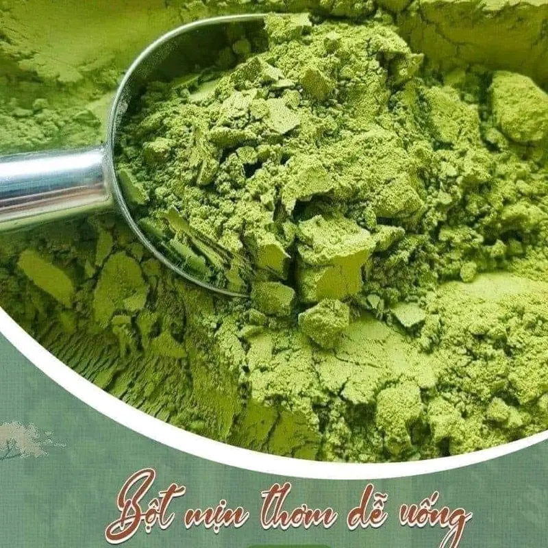 BỘT RAU MÁ SẤY LẠNH ( bột nguyên sơ) (  hộp 500gr) xem phần lưu ý trước khi đặc hàng 4