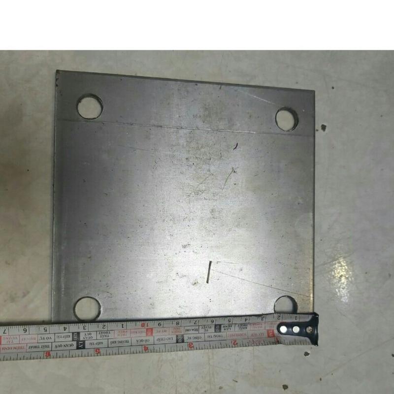 Bản mã tấm sắt thép inox vuông chân đế cột sắt nhiều loại 10 12 15 20 25 30 2
