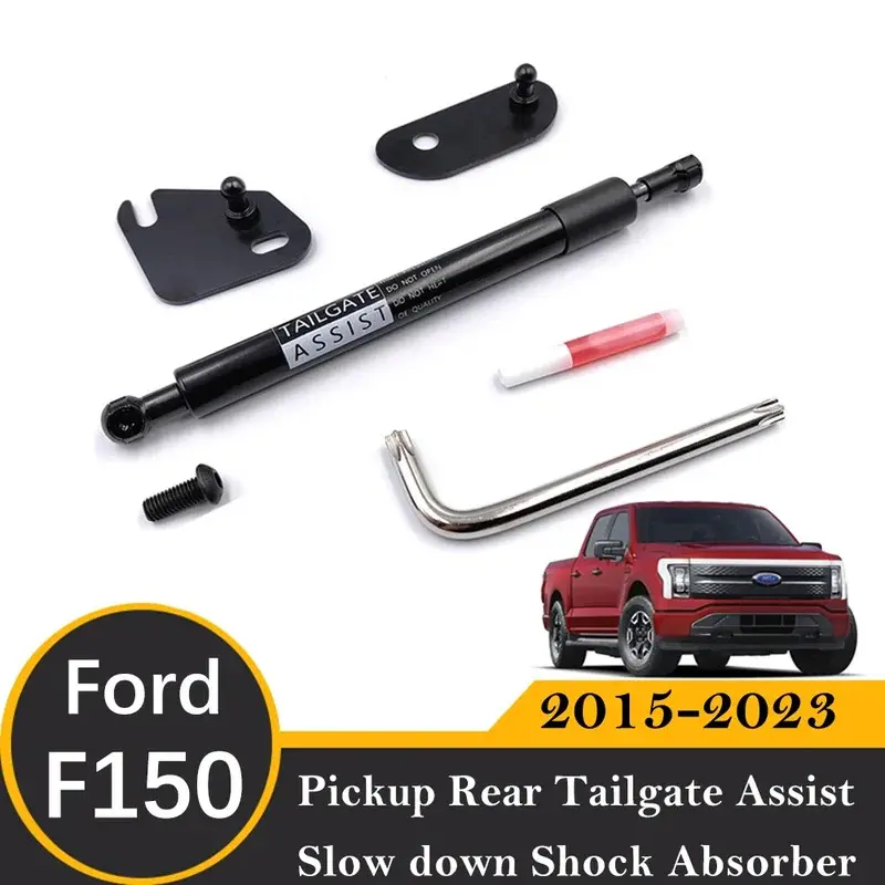 Truck Lift Assist Fits for F150 2015-2023 Accessories Soft Truck Tailgate Assist Kits Soft Open Easy Down Easy Lift