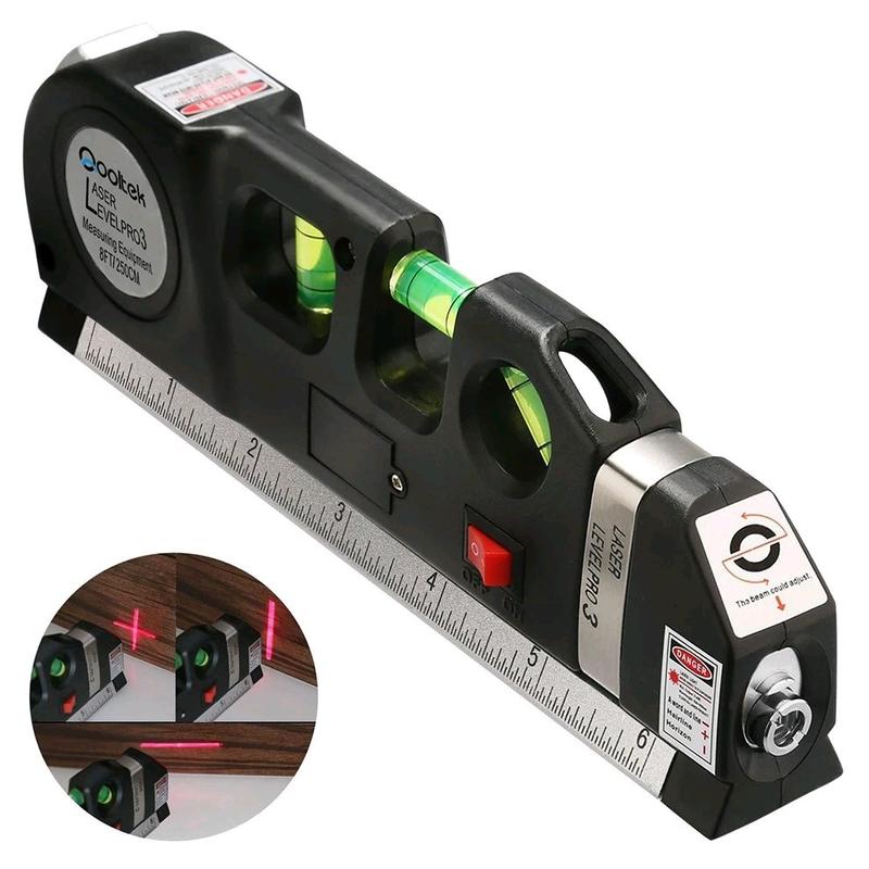 Thước Đo Nivo Cân Bằng Điện Tử Đa Năng Laser - Thước Thủy Đo Góc Đo Cân Bằng Li Vô