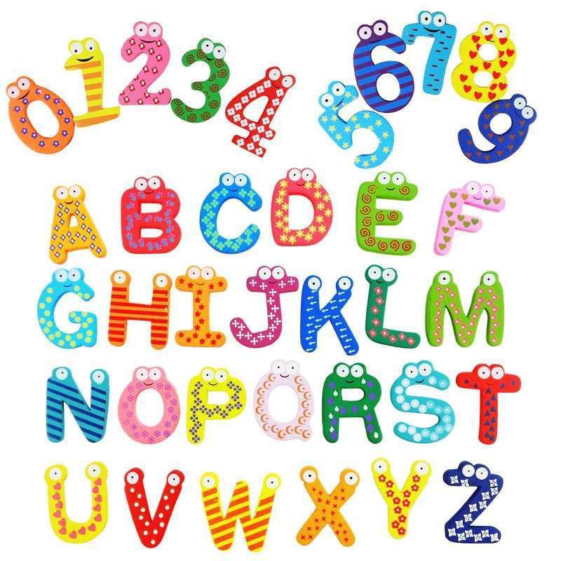Nam Châm Tủ Lạnh Montessori Cho Bé, 26 Chữ Cái, Đồ Chơi Bằng Gỗ, Học Màu Sắc, Bảng Chữ Cái Kỹ Thuật Số, Đồ Chơi Giáo Dục Trẻ Em, Trò Chơi Xếp Hình