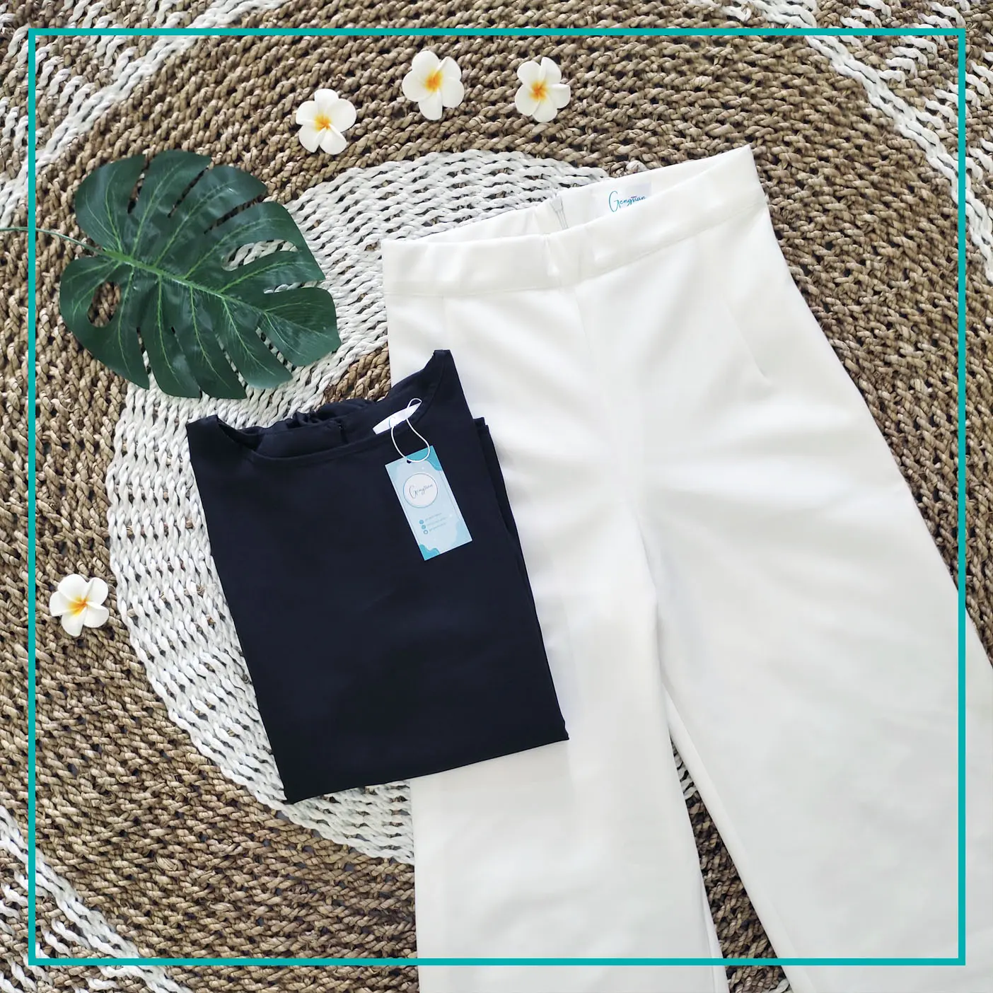 GENGSIAN FASHION - Monokrom One Set Blouse