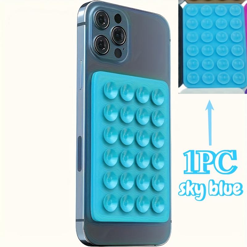 Product Introduction of Tấm Giá Đỡ Điện Thoại Di Động Cốc Hút Silicon, 1 Cái, Kích Thước Nhỏ, Chống Thấm Nước Và Chống Trượt, Thích Hợp Cho Các Mẫu Điện Thoại Thông Minh Thông Dụng, Có Thể Được Sử Dụng Để Vòi Hoa Sen Và Lắp Đặt Tường, Tương Thích Với Nhiều Mẫu 7