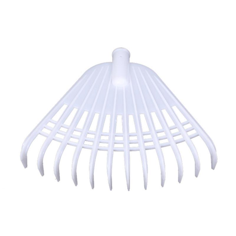 Gardening Hand Rake Tools 12 Tooth Leaf Rake Agricultural Plastic Grass Rake 2