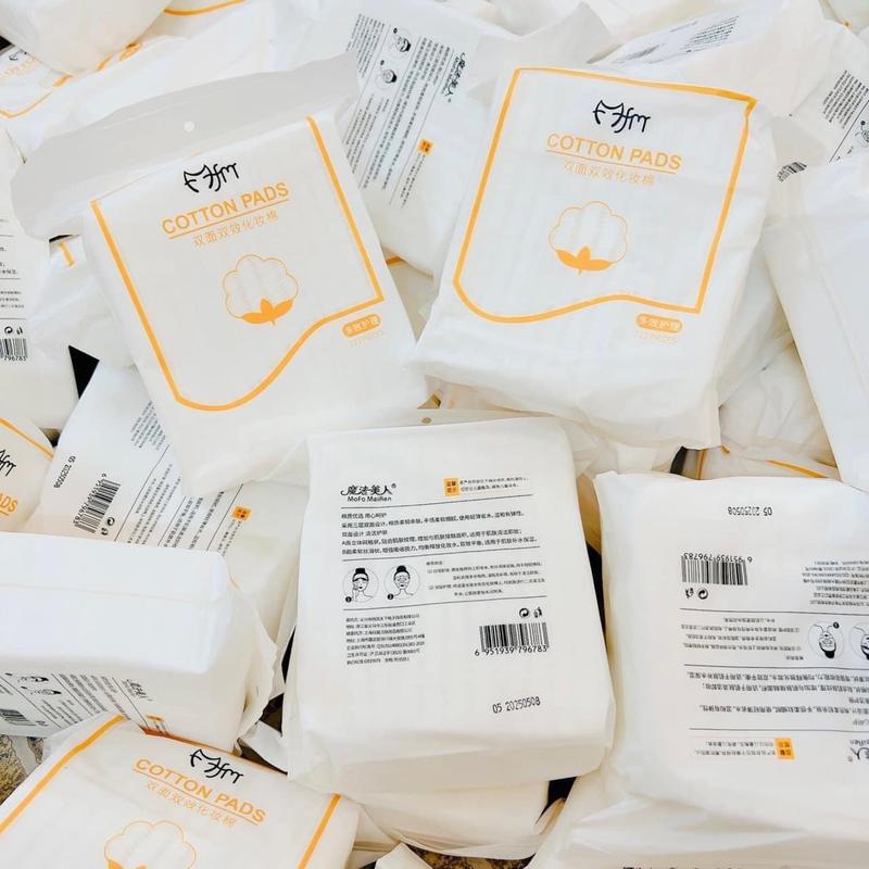 Bông tẩy trang 222 miếng Mềm Mịn Siêu Tiết Kiệm Trangshop17