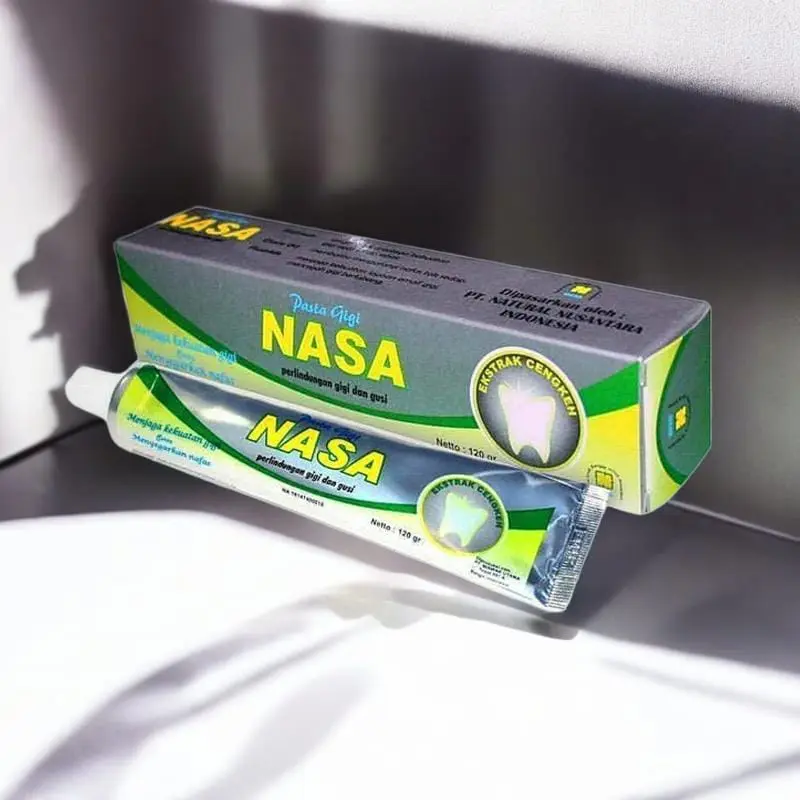 PROMO PASTA GIGI ORIGINAL NASA, PGN Nasa, Menghilangkan Bau Mulut, Sakit Gigi dan Memutihkan Gigi, Merontokan Karang Gigi Gusi