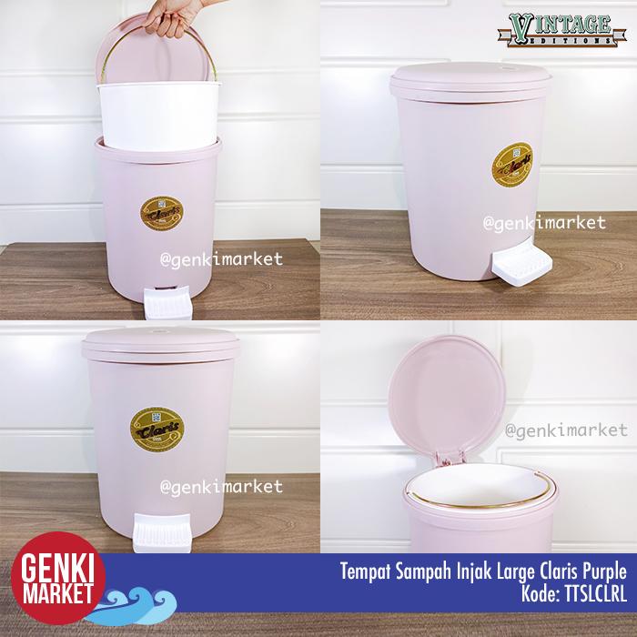 Tempat Sampah Injakan Tempat Sampah Plastik Large CLR Genki Market 3