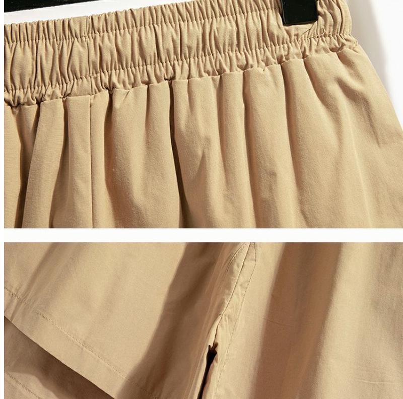 Product Introduction of 2025 New 2025 New 150kg Plus Size Shorts for Women Summer Thin Quick-Dry High-Waisted Loose Five-Point Skirt Pantsoversize Casual Fabric Womenswear Army 36