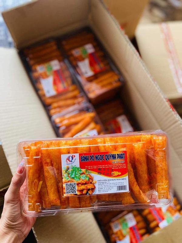 Bánh pò quẩy hộp, miếng vừng và xiên vừng Ngọc Quỳnh Phát