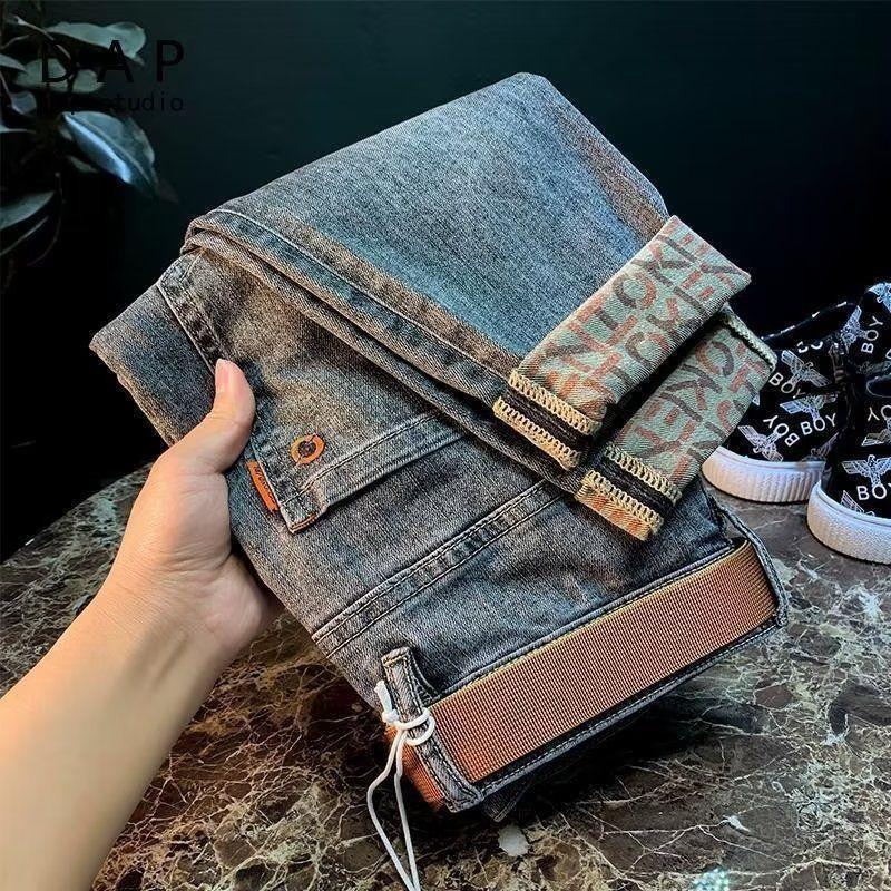 Product Introduction of Quần Jean Nam Hợp Xu hướng Cao Cấp, Dáng Rộng Vừa Vặn, Quần Ôm, Co Giãn Thường Ngày Dài Hợp Xu hướng, Bộ Sưu Tập Xuân Thu 2023 Hàng Mới Về, Thích Hợp Cho Nam Giới 12
