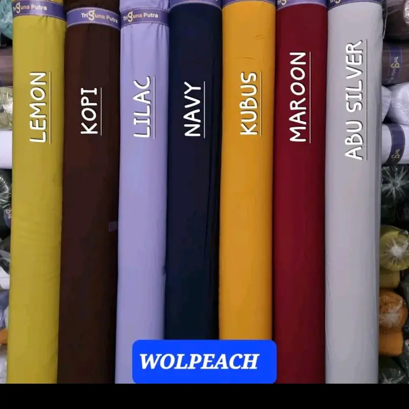 Kain Polos adem lembut ga nerwang wolpis 1
