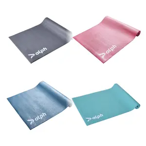 Alph Matras Yoga Single Layer Pvc - Pink I Biru I Tosca I Abu