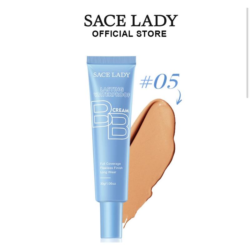 Kem nền BB SACE LADY chống thấm nước lâu trôi 30g tone sáng tặng mút trang điểm 7