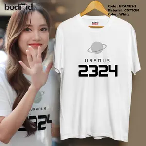 Kaos Freenbecky Uranus 2324 by BUDI-id URANUS-3 Katun Combed Nyaman Lengan Pendek