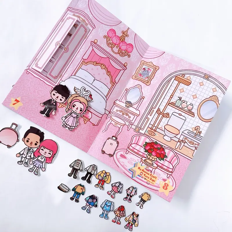 Buku Mainan Edukasi Anak Tocaboca vol. 5 Hotel Bintang Lima 4