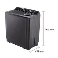 Gambar LG Mesin Cuci 2 Tabung 10 Kg - Roller Jet Pulsator - 3 Program Pencucian - Lapisan Anti Tikus - P1000RTM - Unit Only dari UFO Elektronika Kota Surabaya 2 Tokopedia