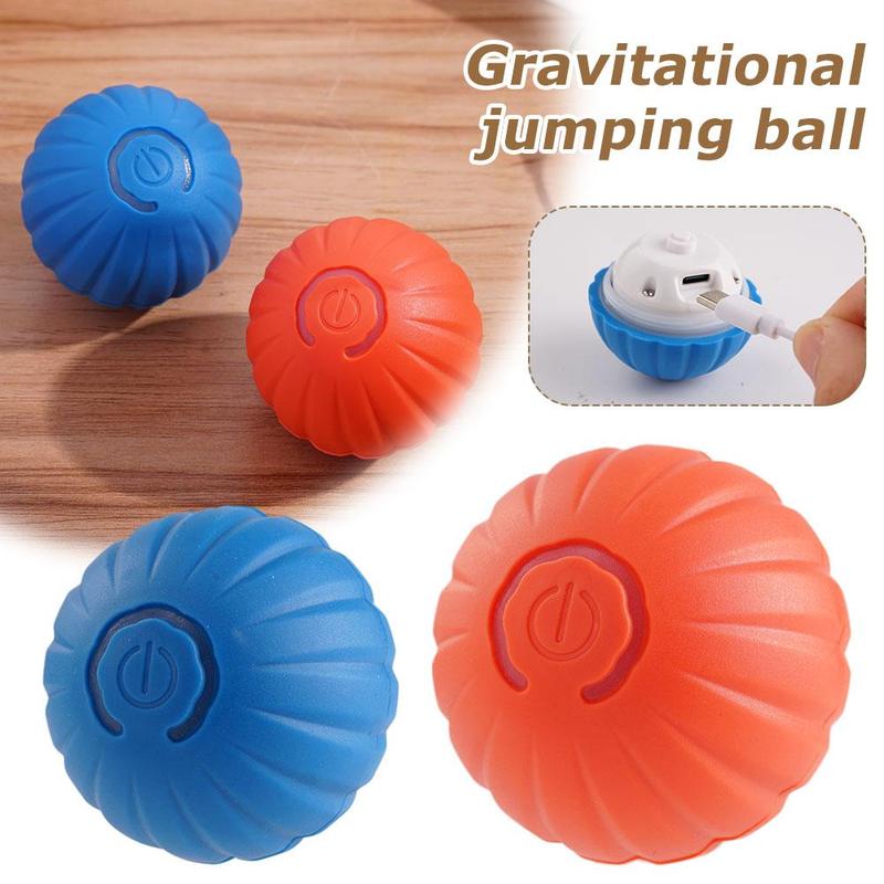 USB Automatic Moving Bouncing Toy Ball Electronic Interactiv - TikTok ...