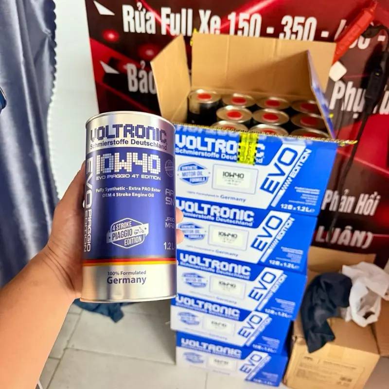 Nhớt Voltronic EVO MA2 SN - Dung Tích 1200ML