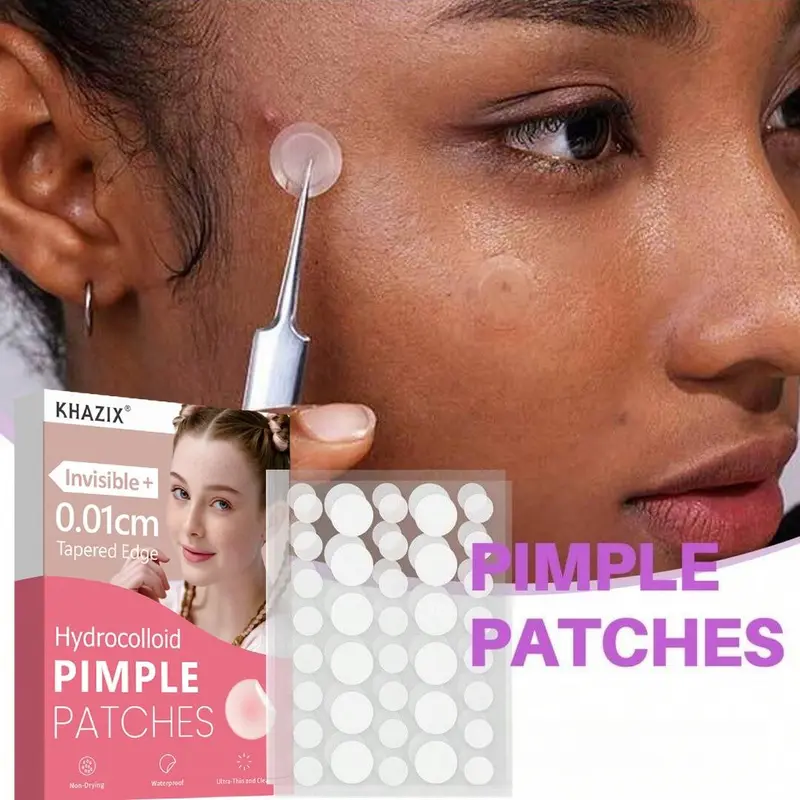 Hydrocolloid Pimple Patches, 360pcs/box Invisible Acne Cover Patches, Facial Skin Care Patches, Acne Treatment Patches for Women & Men 3
